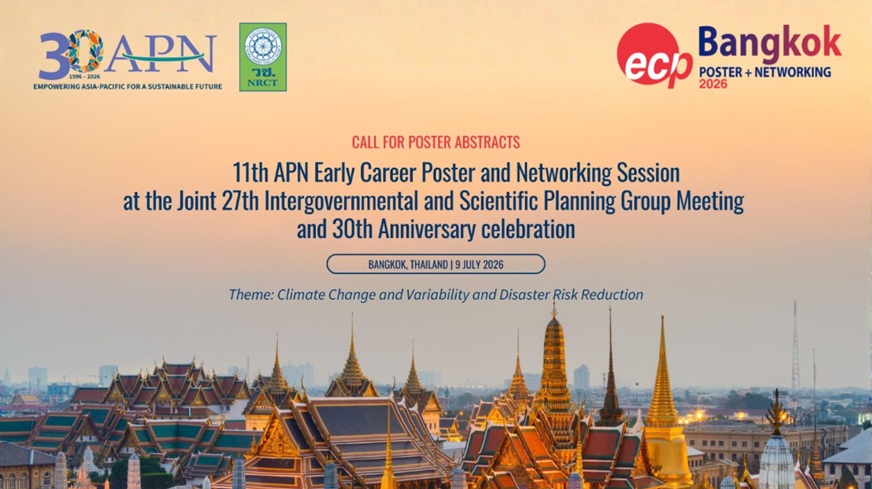 Call for participants: 11th APN Early Career Professional Poster and Networking Session